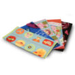 C07 Gyerek textilzsebkendő csomagok különféle mintákkal