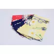 L39-10 virágos női textilzsebkendő (6db)