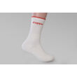 Kappa zokni - hosszú - fehér / színes feliratos