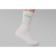 Kappa zokni - hosszú - fehér / színes logós és feliratos