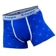 KAPPA férfi boxer - tengerészkék - rombuszos