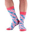 NORDKAMP Design Dínós zokni - pink DD0802
