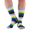 NORDKAMP Basic Sávos zokni - szürke 6 szín - 41-46 BM1303