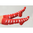 Karácsonyi zokni (hosszú) - piros