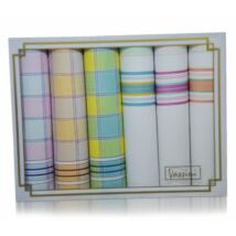L36-35 női textilzsebkendő csomag (6db-os)