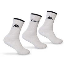 Kappa zokni - hosszú - fehér (3 páras csomag) 39-42