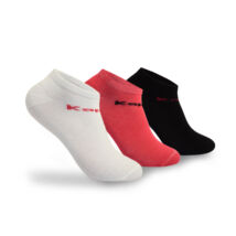 Kappa zokni 3 páras csomag - fekete-fehér-rózsaszín