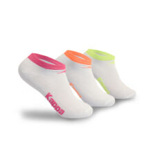Kappa zokni - 3 páras csomag 36-41 fehér, színes szegéllyel