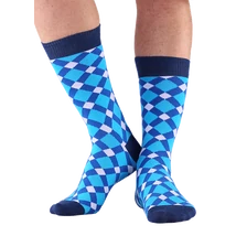 NORDKAMP Design Pepita zokni - fehér DP0102