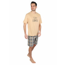 BIKE férfi pizsama szett-rövid méret: L szín:017