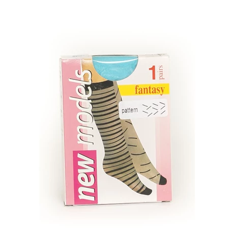 - Mintás térdfix, 20 DEN, m:36-41, 1 pár vegyes színek