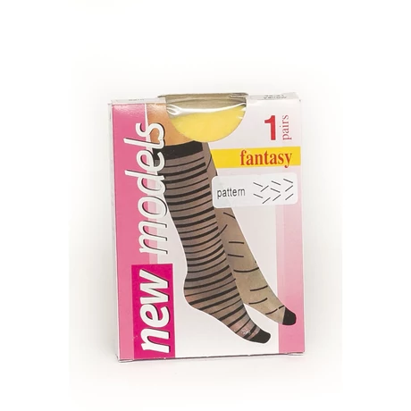 - Mintás térdfix, 20 DEN, m:36-41, 1 pár vegyes színek