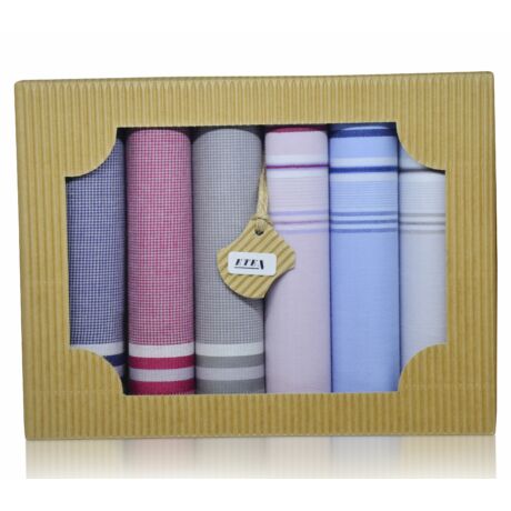 M50-22 férfi textilzsebkendő csomag (6db-os)