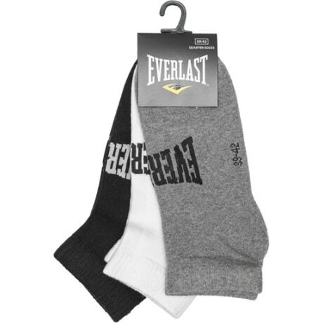 Everlast SKQ01-04 férfi zokni vegyes színek 3db/csomag