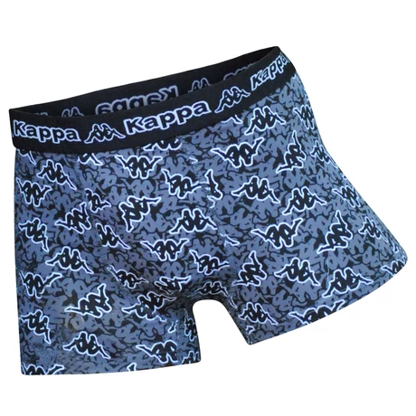 KAPPA férfi boxer - logós - sötétszürke