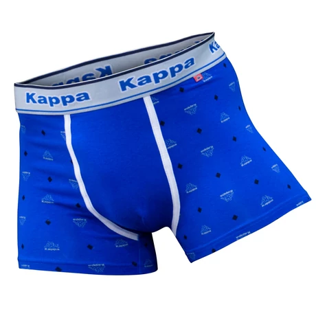 KAPPA férfi boxer - tengerészkék - rombuszos