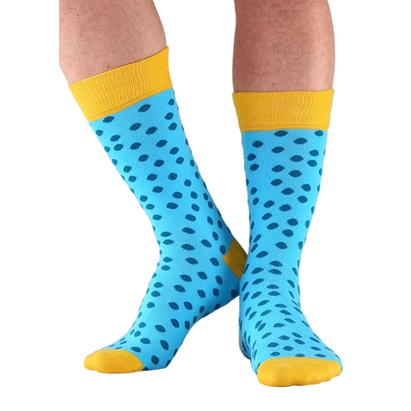 NORDKAMP Design Pöttyös zokni - zöld DD0401