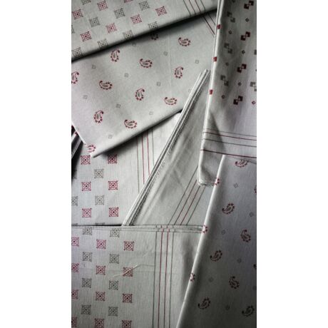 Kiárusítás - kishibás zsebkendő 1db szürke színben vegyes minta